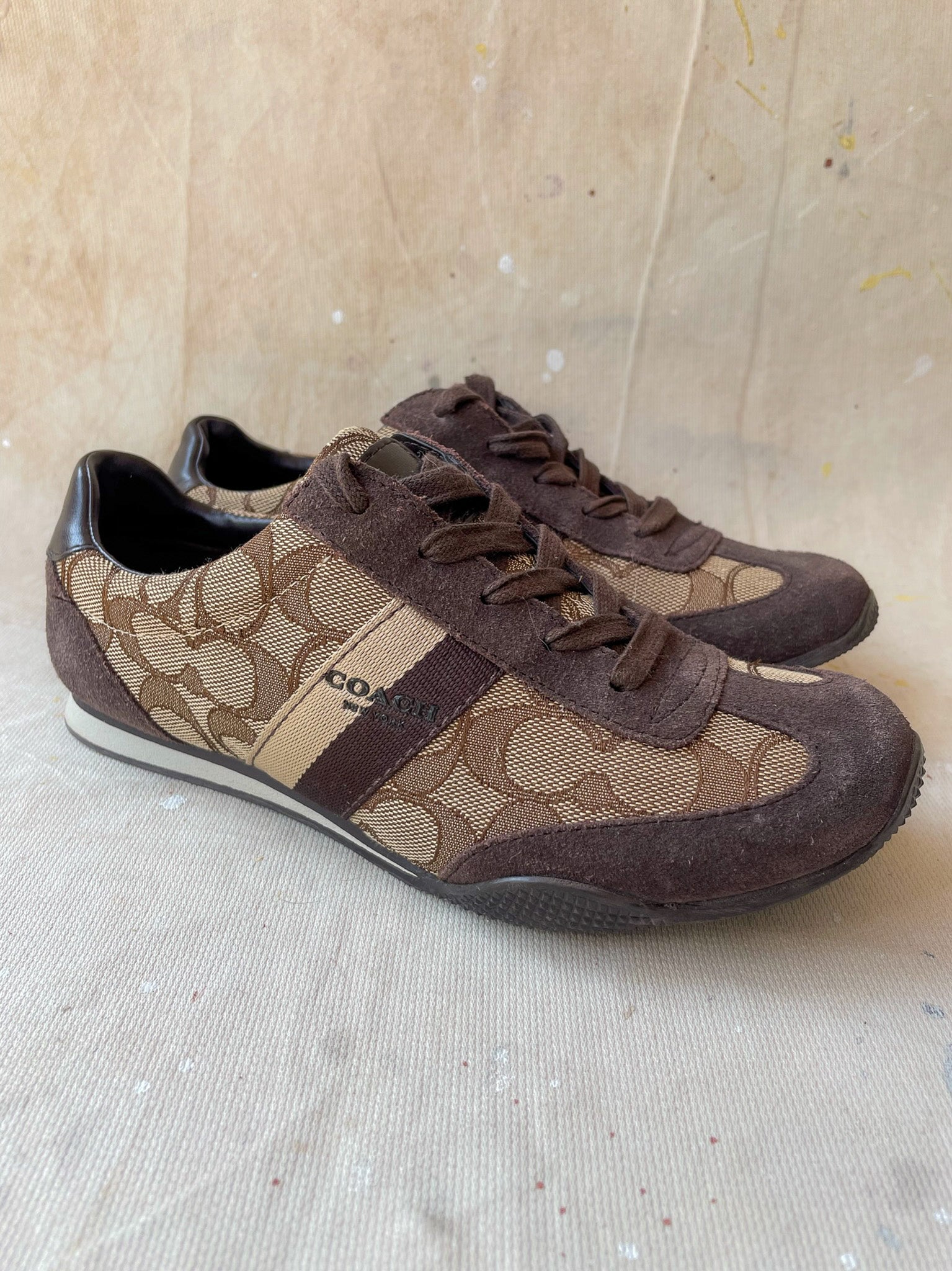 Coach tennis shoes new Clearance