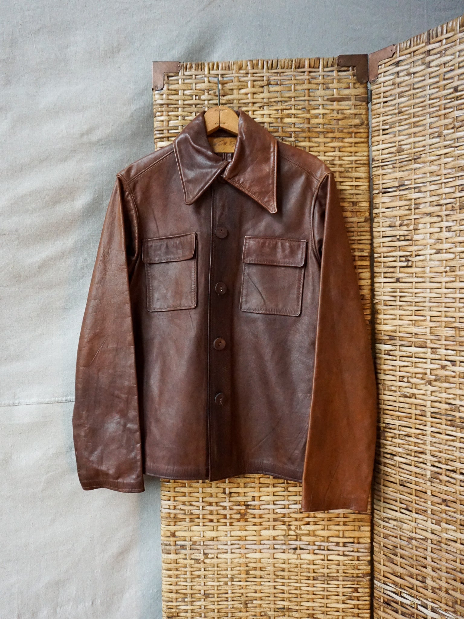 Walter Dyer Leather Jacket—[M/L] – mahshu
