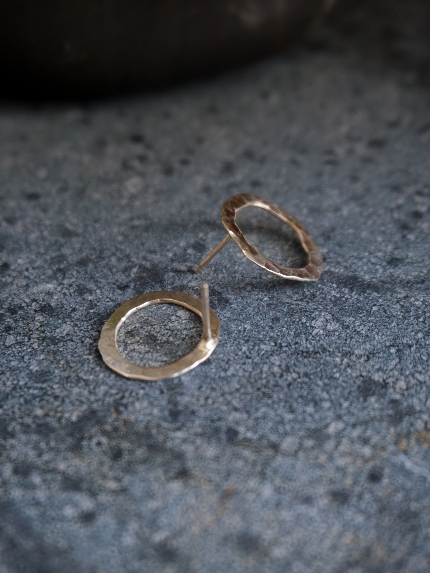 Ring Earrings—Polished