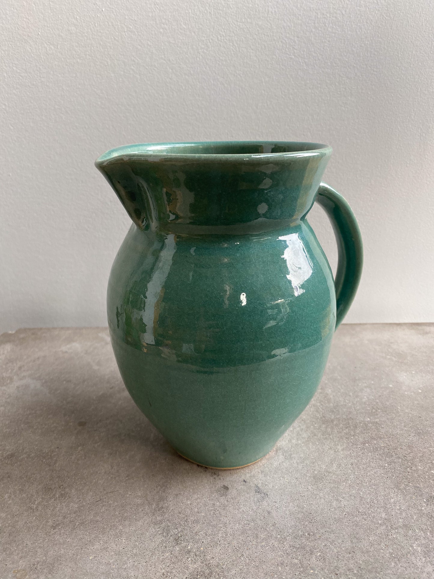 Handmade Stoneware Pitcher