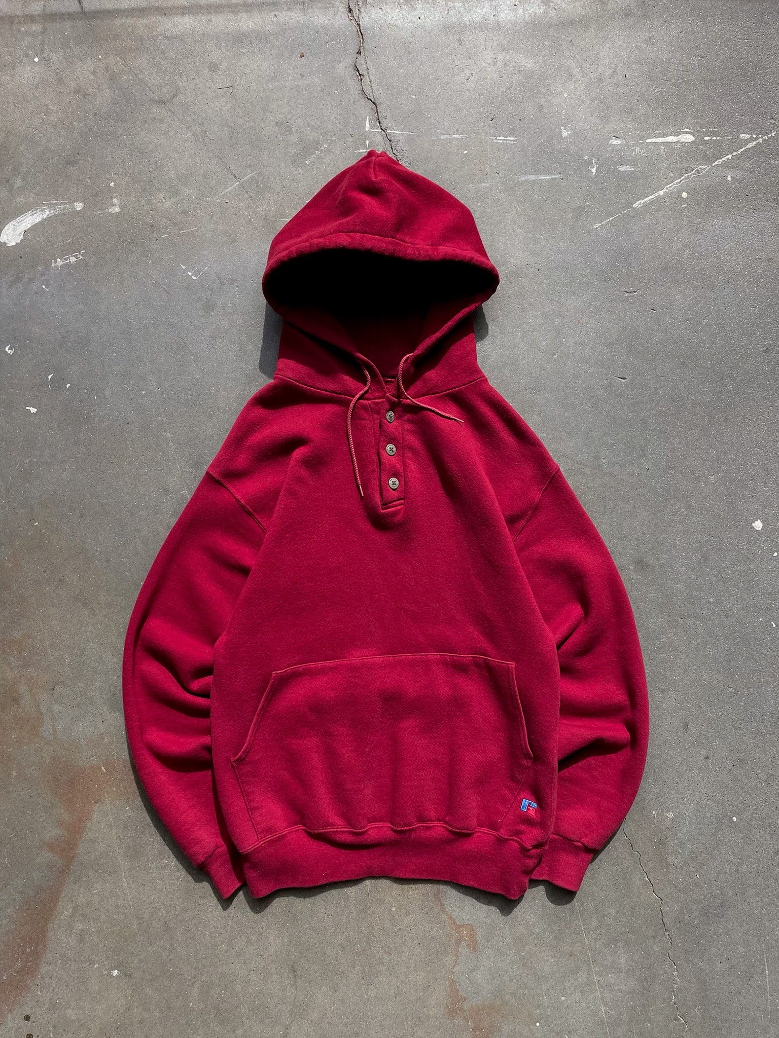 L.L.Bean x Russell Athletics Henley Hoodie—[M] – mahshu