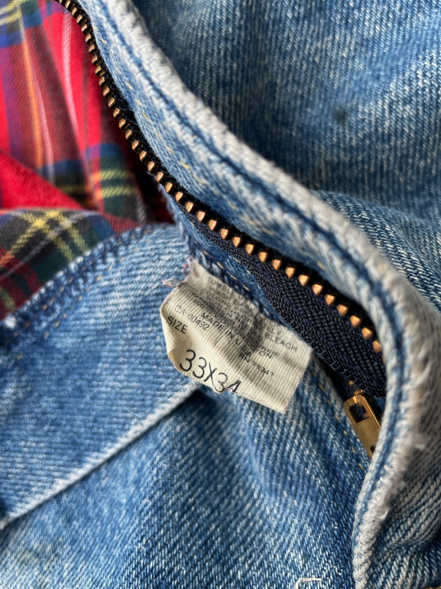 L.L.Bean Flannel Lined Jeans—[31x32]