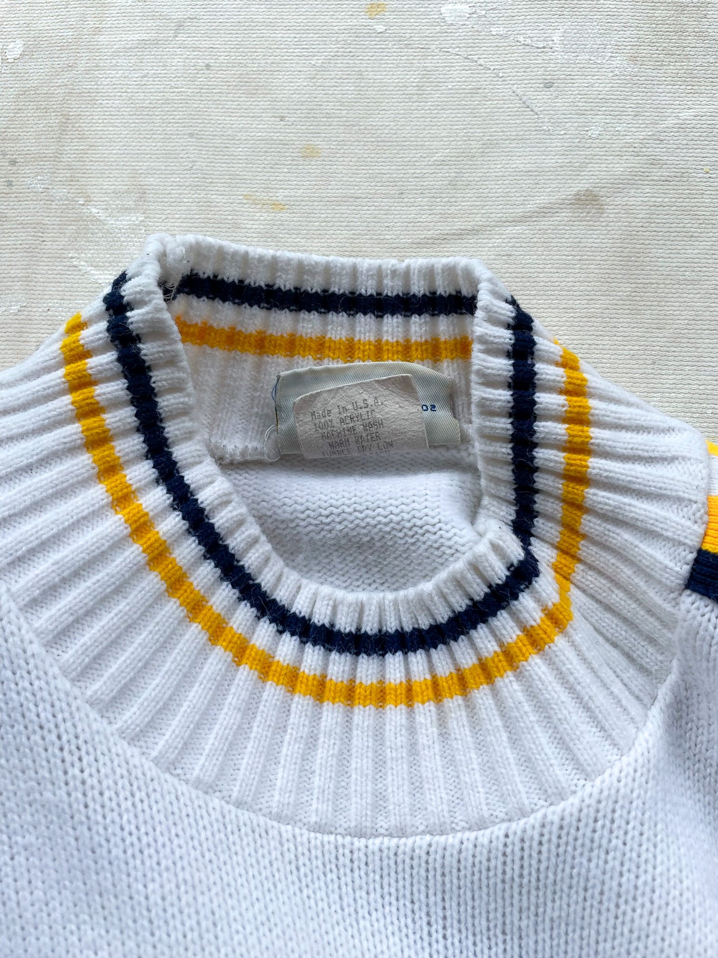 WASHINGTON CHEER SWEATER—[S]