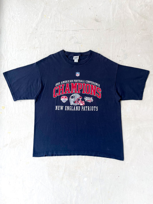 NEW ENGLAND PATRIOTS T-SHIRT—[XL]