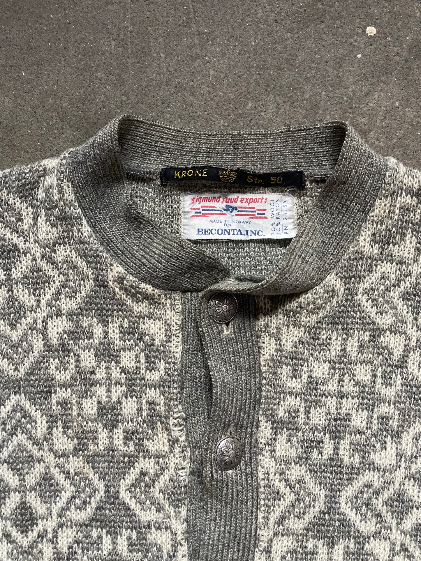 Vintage Krone Cardigan—[M/L]