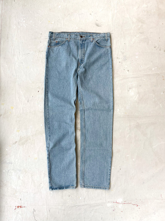 Levi's 505 Orange Tab Jeans—[38x36]