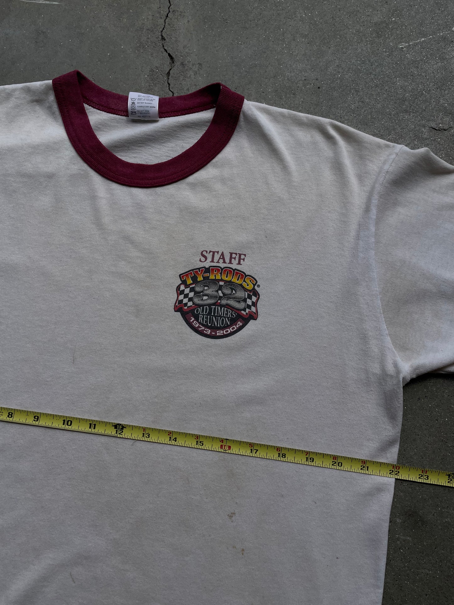 Tyrods Muscle Car Staff Ringer T-Shirt—[L]