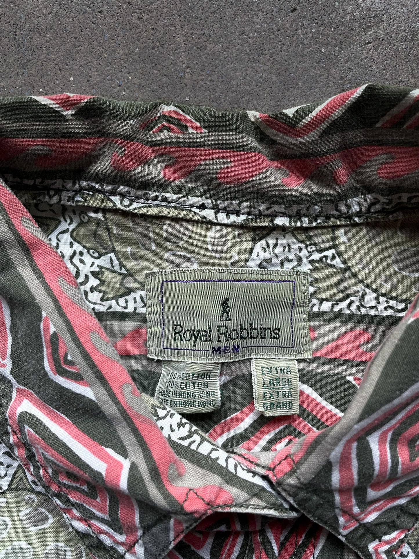 Vintage Royal Robbins Short Sleeve Turtle Shirt —[XL]