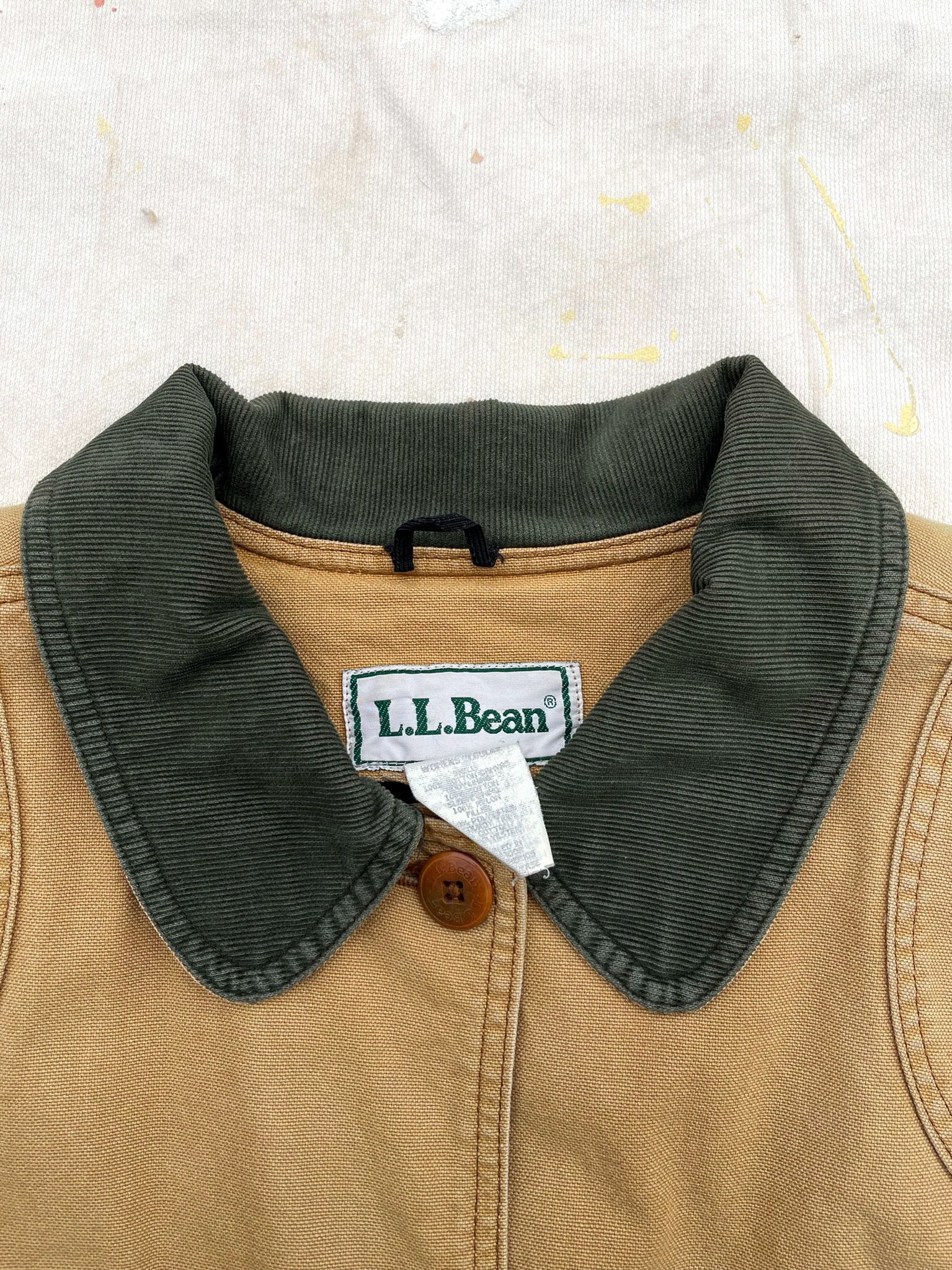 L.L. Bean Flannel Lined Barn Coat—[L] – mahshu