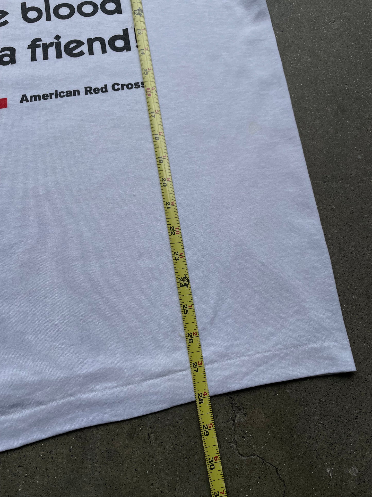 90’s American Cross Blood Drive T-Shirt—[XL]