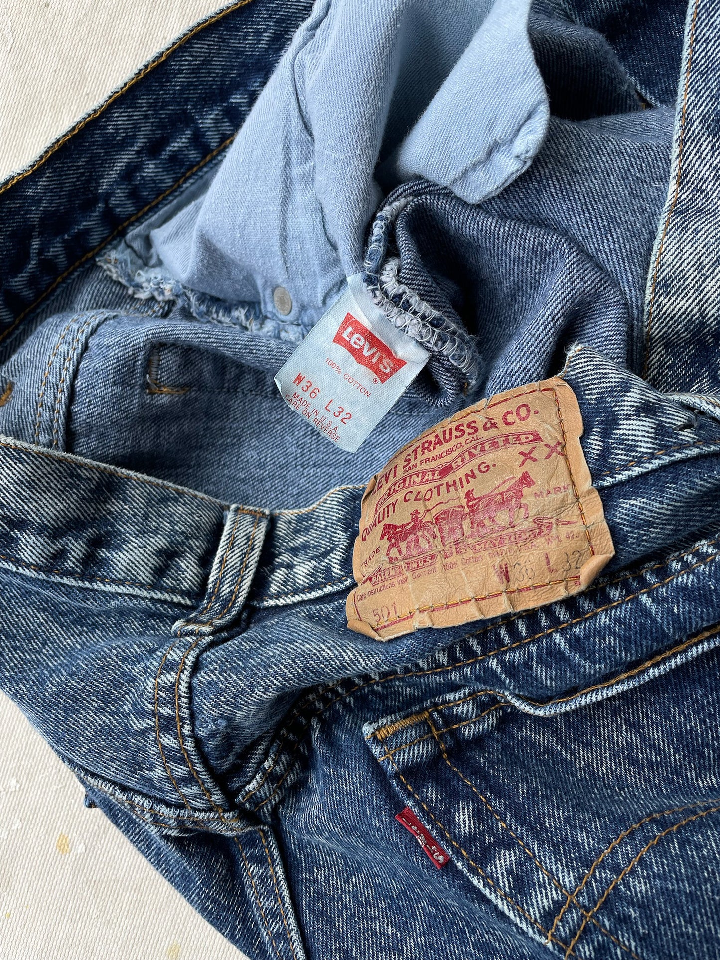 80's Levi's 501 Jeans—[35x32]