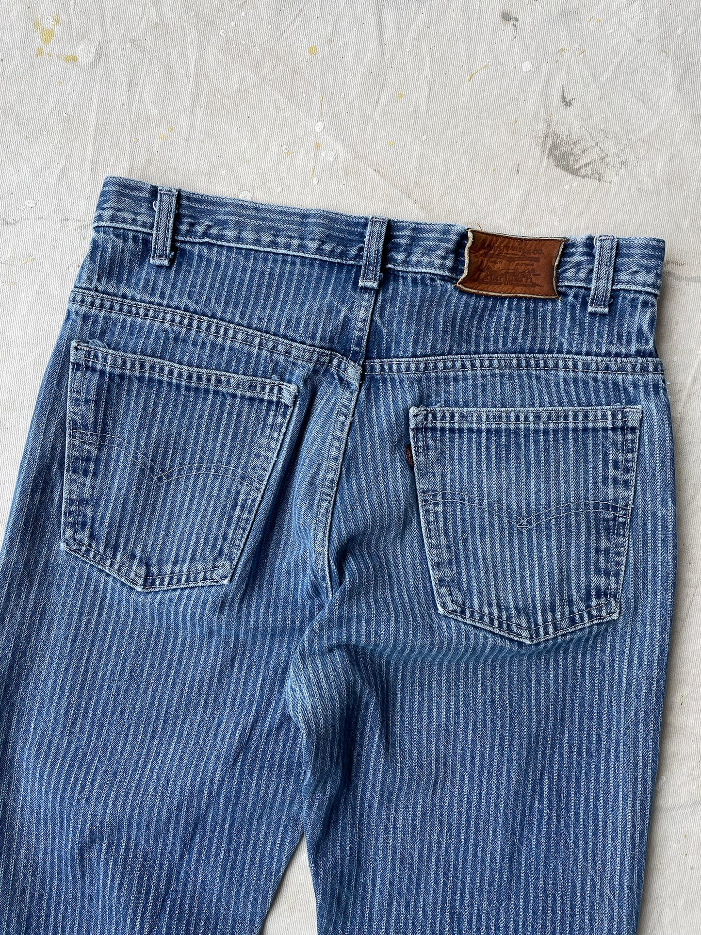 80's Levi's 509 Leather Tab Jeans—[31x35]