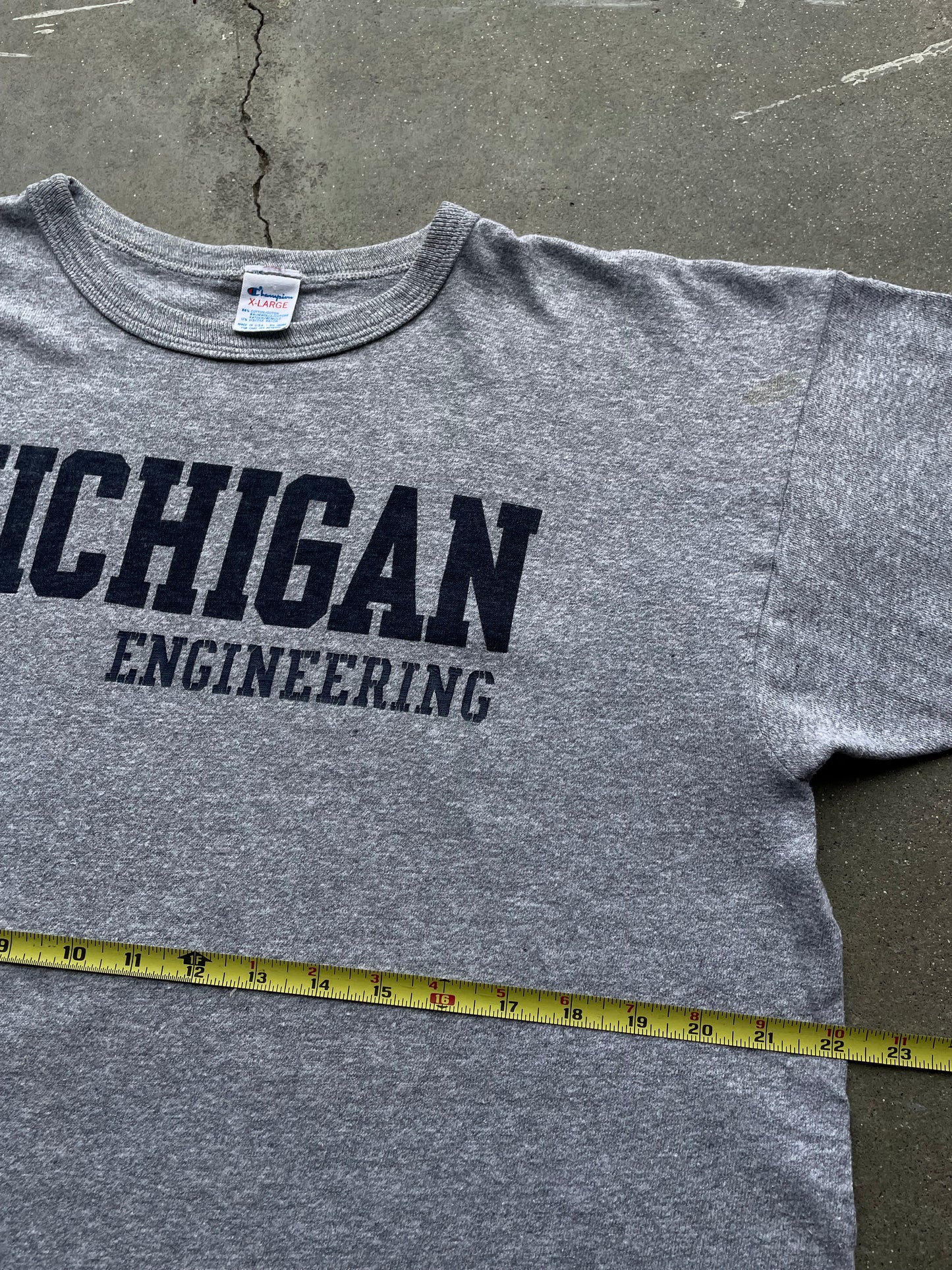 80’s Michigan Engineering School Champion T-Shirt—[XL]