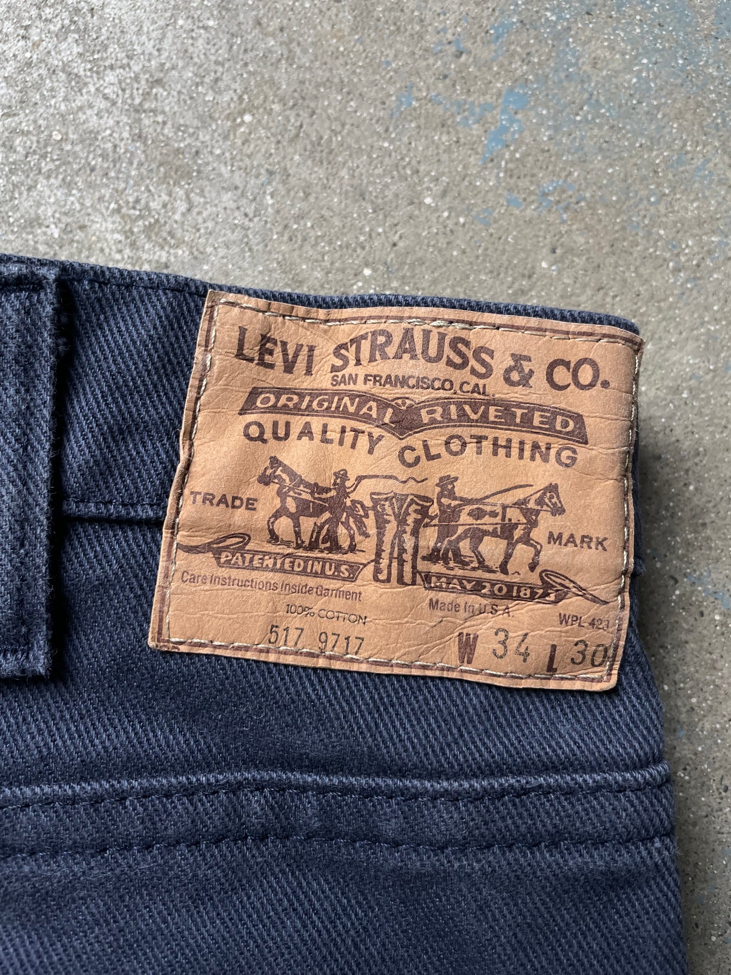 80's Levi’s 517 Dyed Jeans—[33x29]