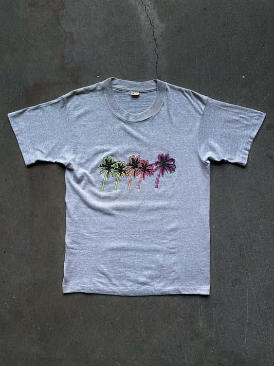 80's Sarasota Neon Palms T-Shirt—[M]