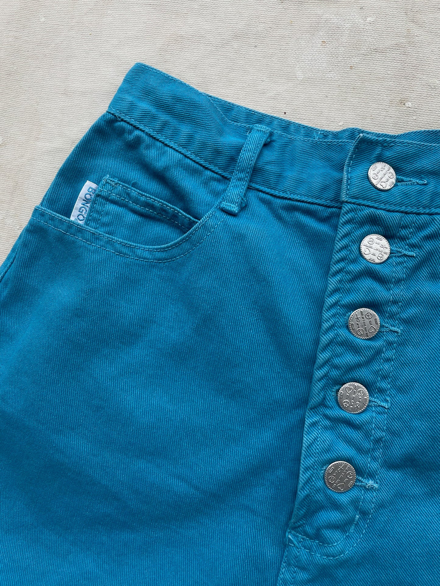 80's Bongo Button Fly Denim Shorts—[25]