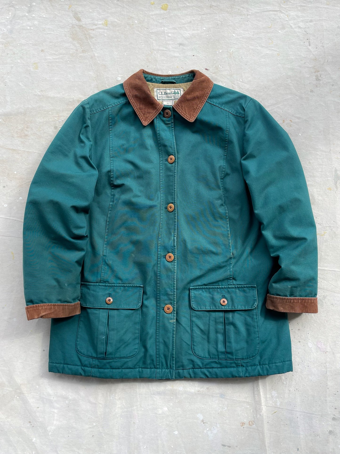 L.L.Bean Quilt Lined Barn Coat—[M]