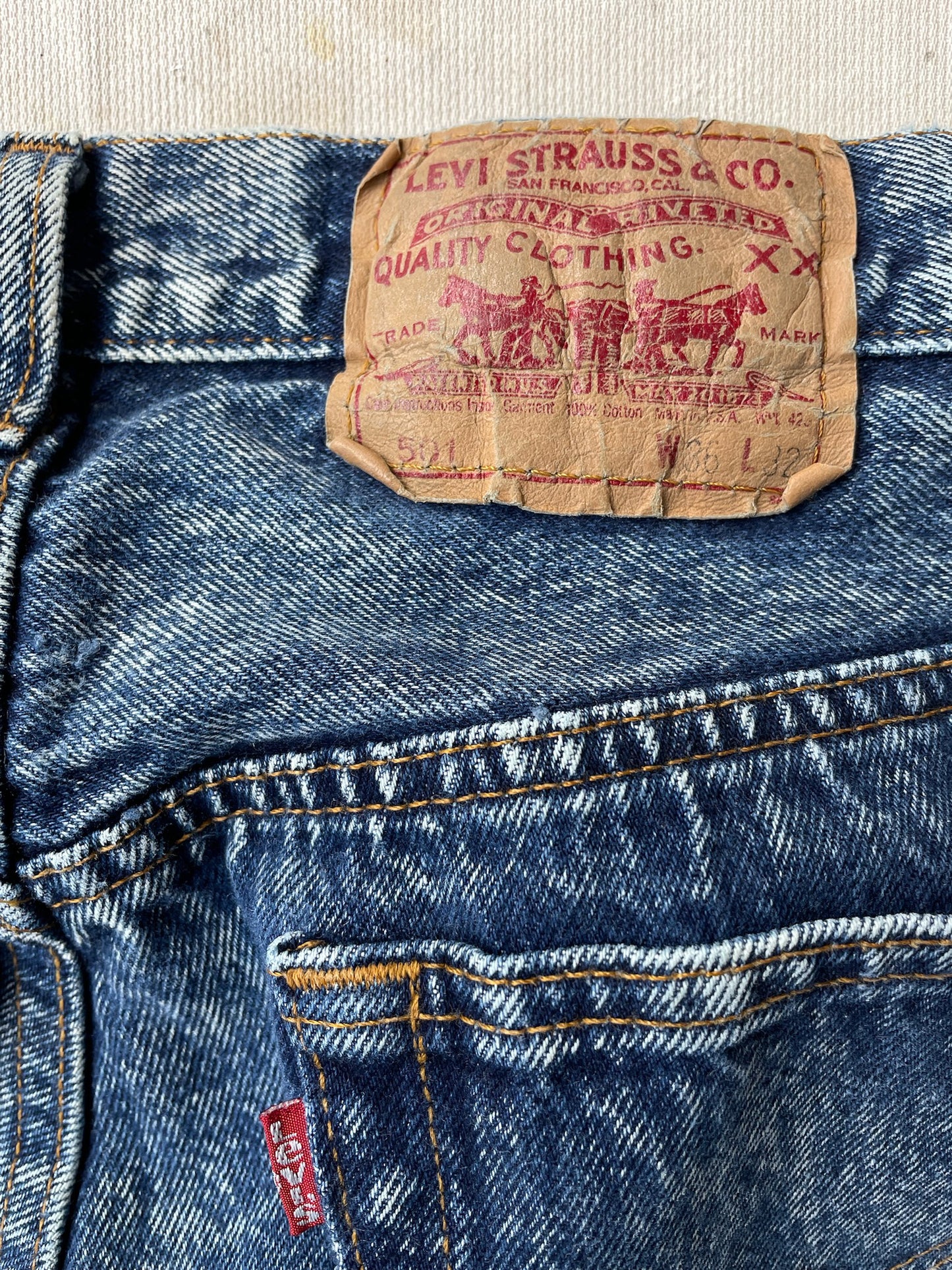 80's Levi's 501 Jeans—[35x32]