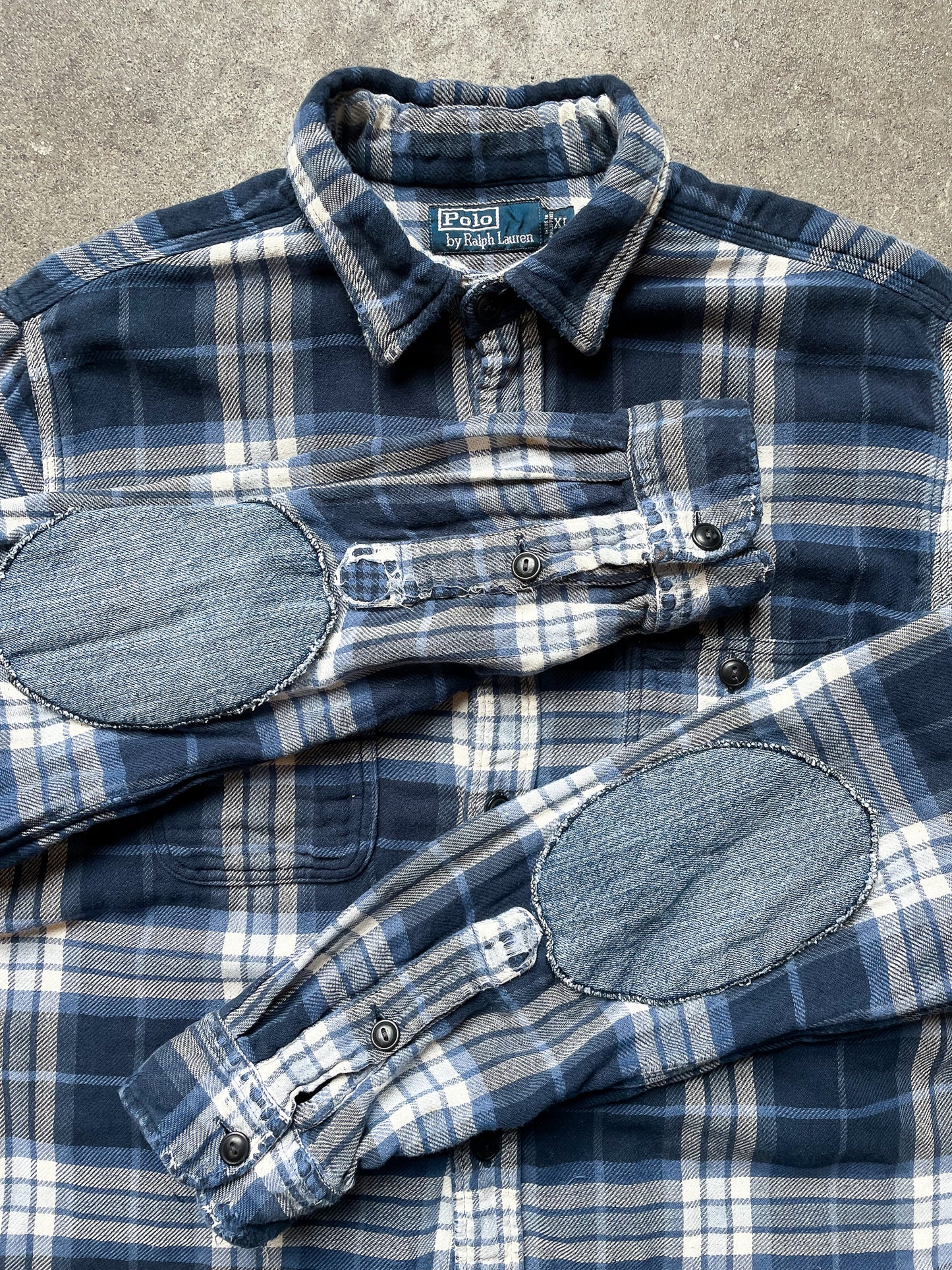 Polo Ralph Lauren Double Faced Flannel Shirt—[XL]