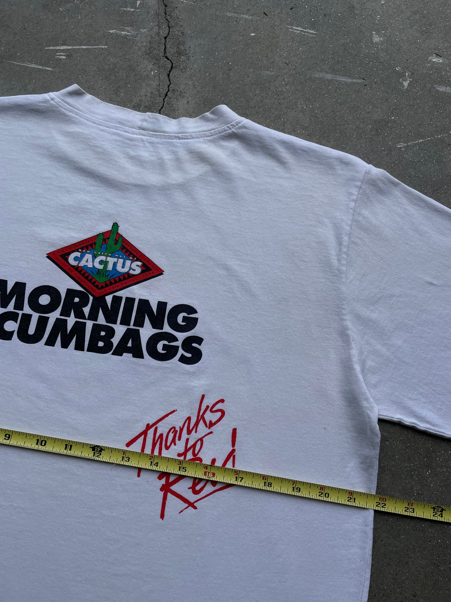 90’s Cactus “Morning Scumbags” T-Shirt—[L]