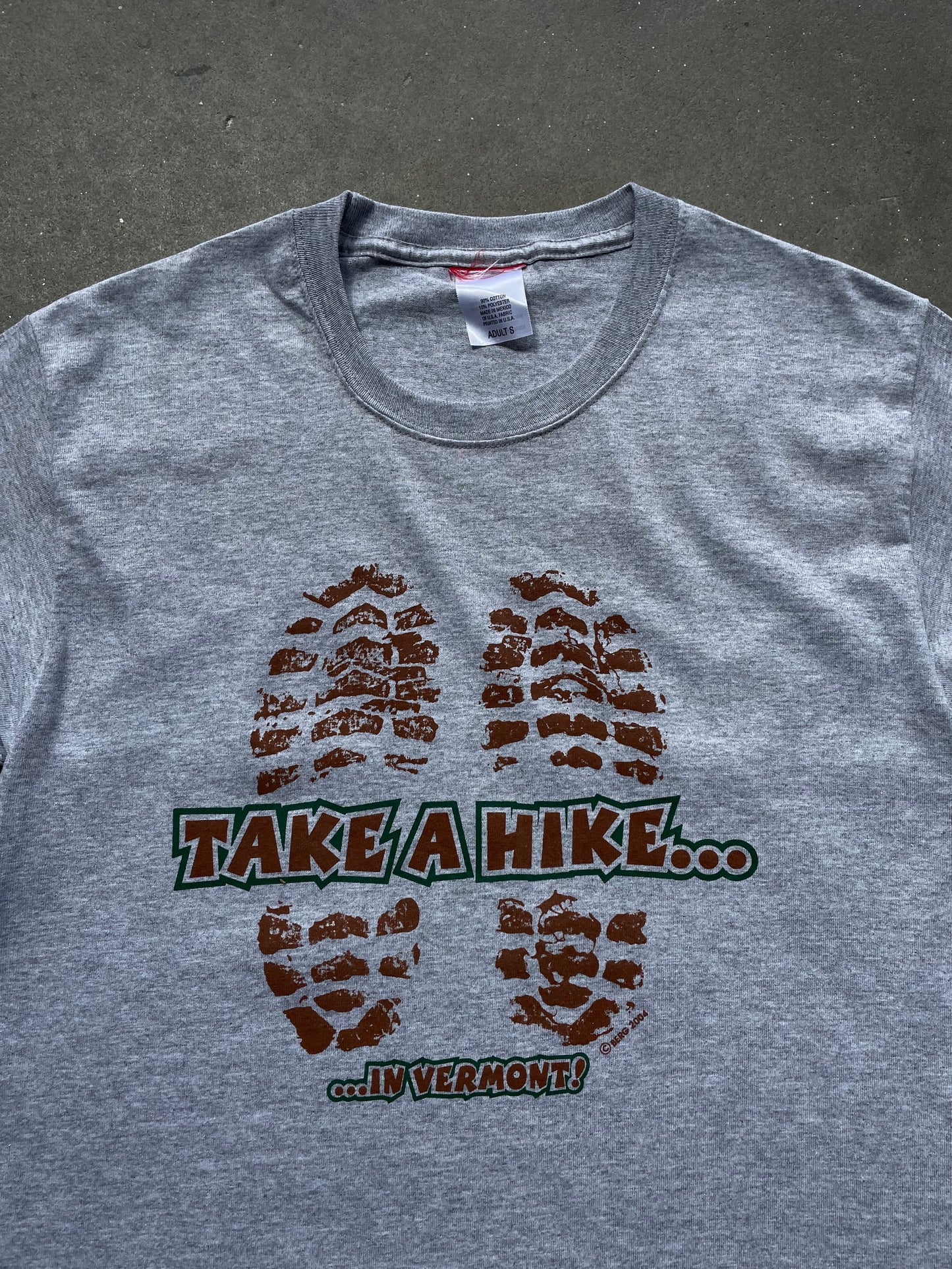 90’s Take A Hike In Vermont T-Shirt—[S]