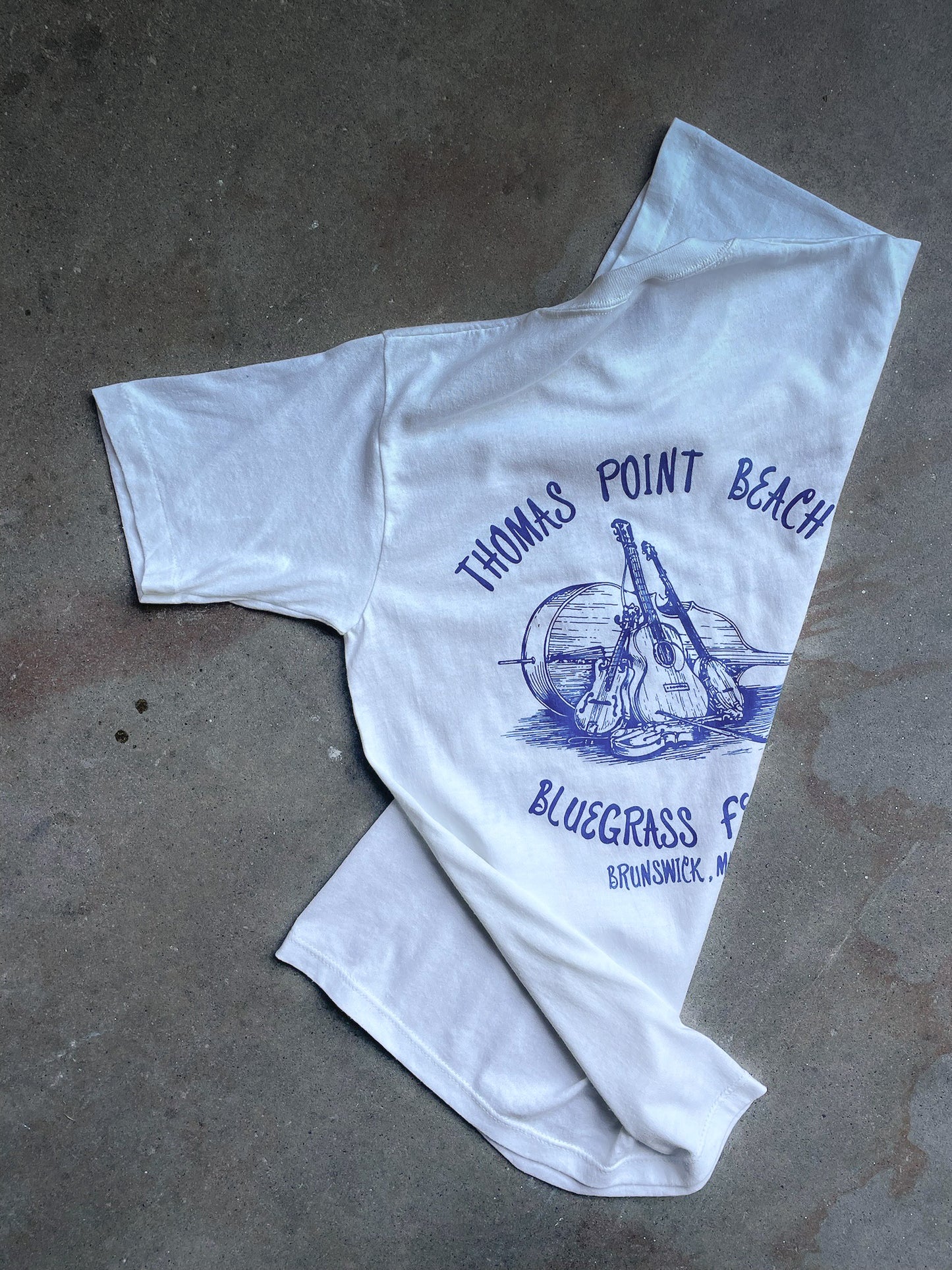 80's Thomas Point Beach Maine Bluegrass T-Shirt—[S]