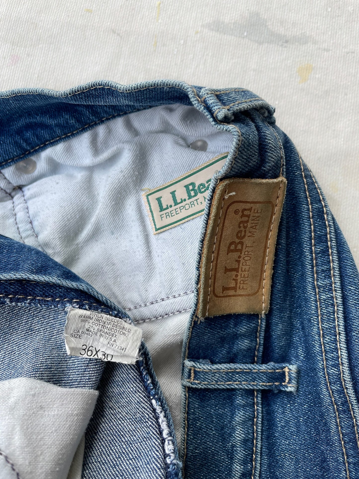 80's L.L.Bean Jeans—[33x28]