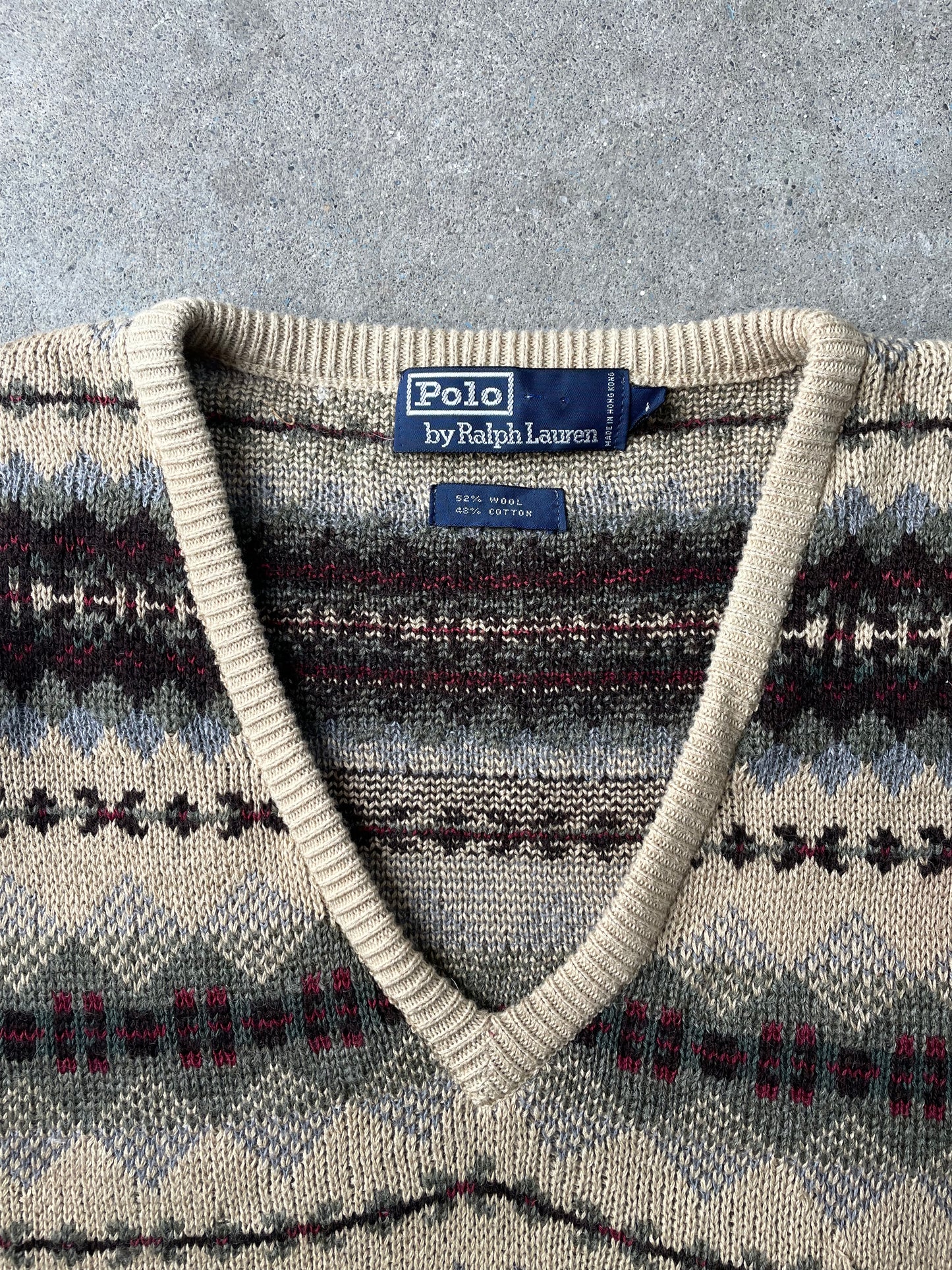 Polo Ralph Lauren Fair Isle Sweater Vest—[L]