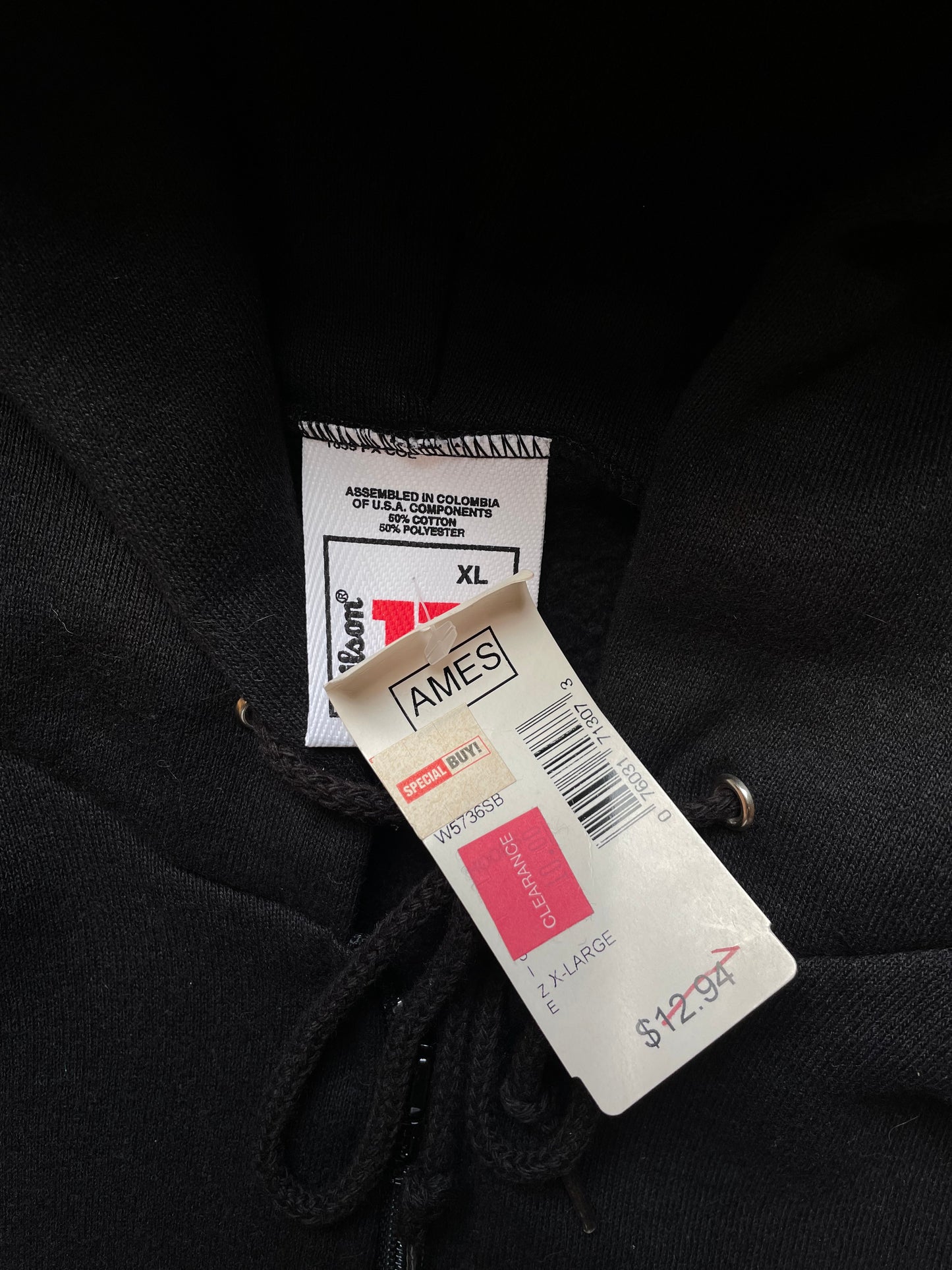 Wilson Deadstock Zip Hoodie—[XL]