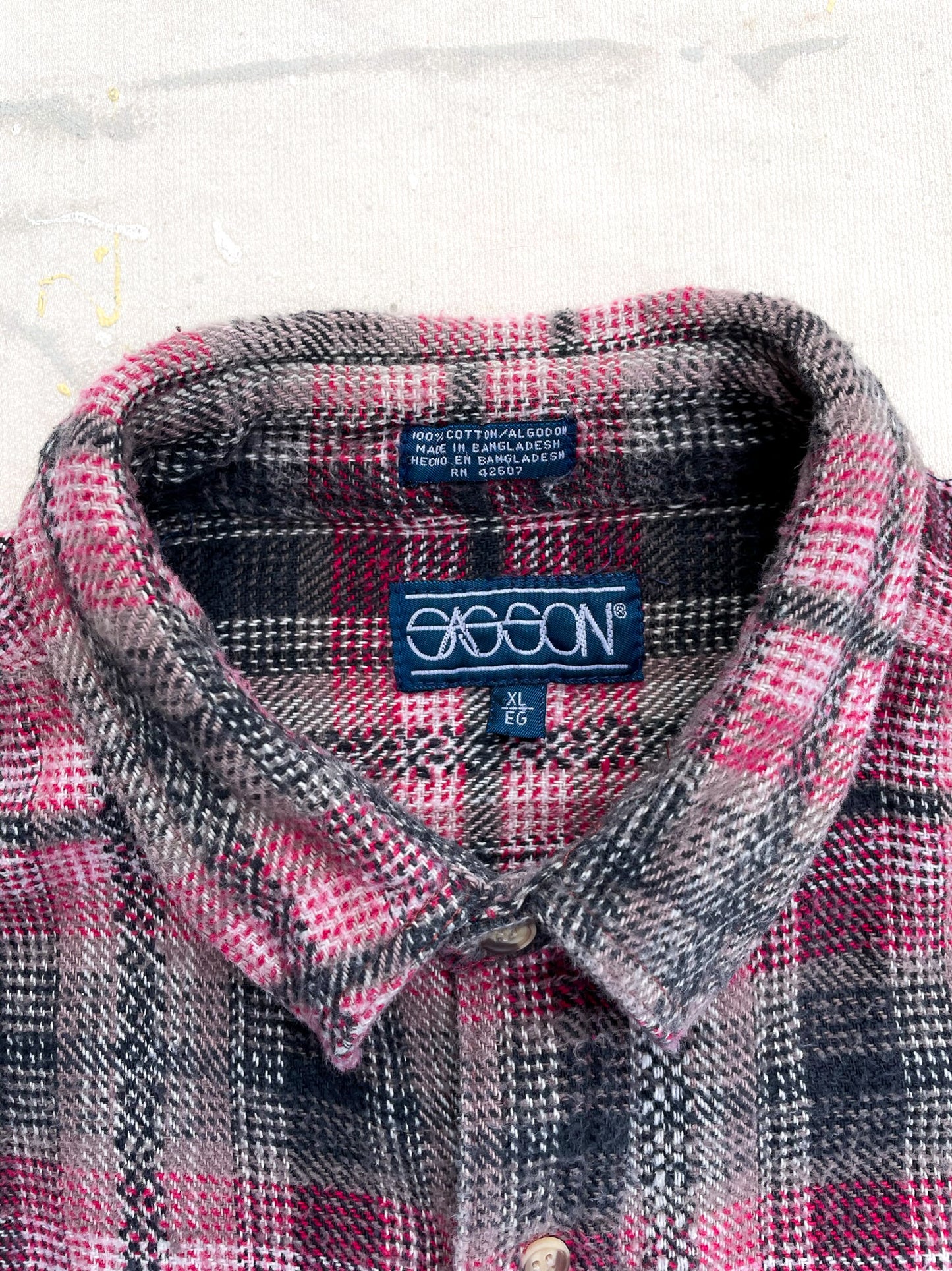 90's Sasson Flannel Shirt—[XL]