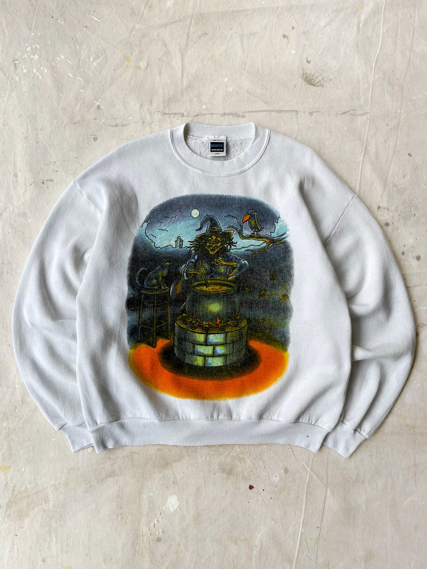 90's Halloween Witch Crewneck—[L]