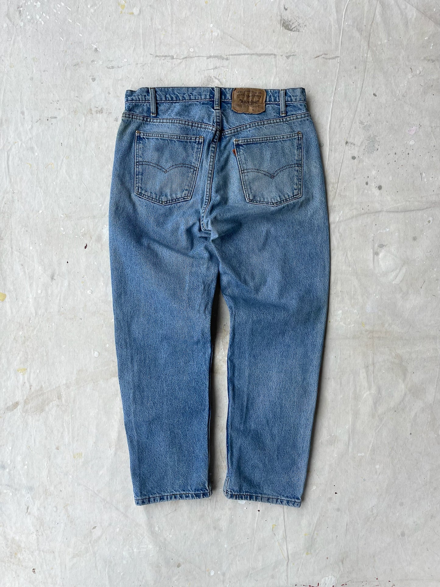 80's Levi's 505 Orange Tab Jeans—[34x29]