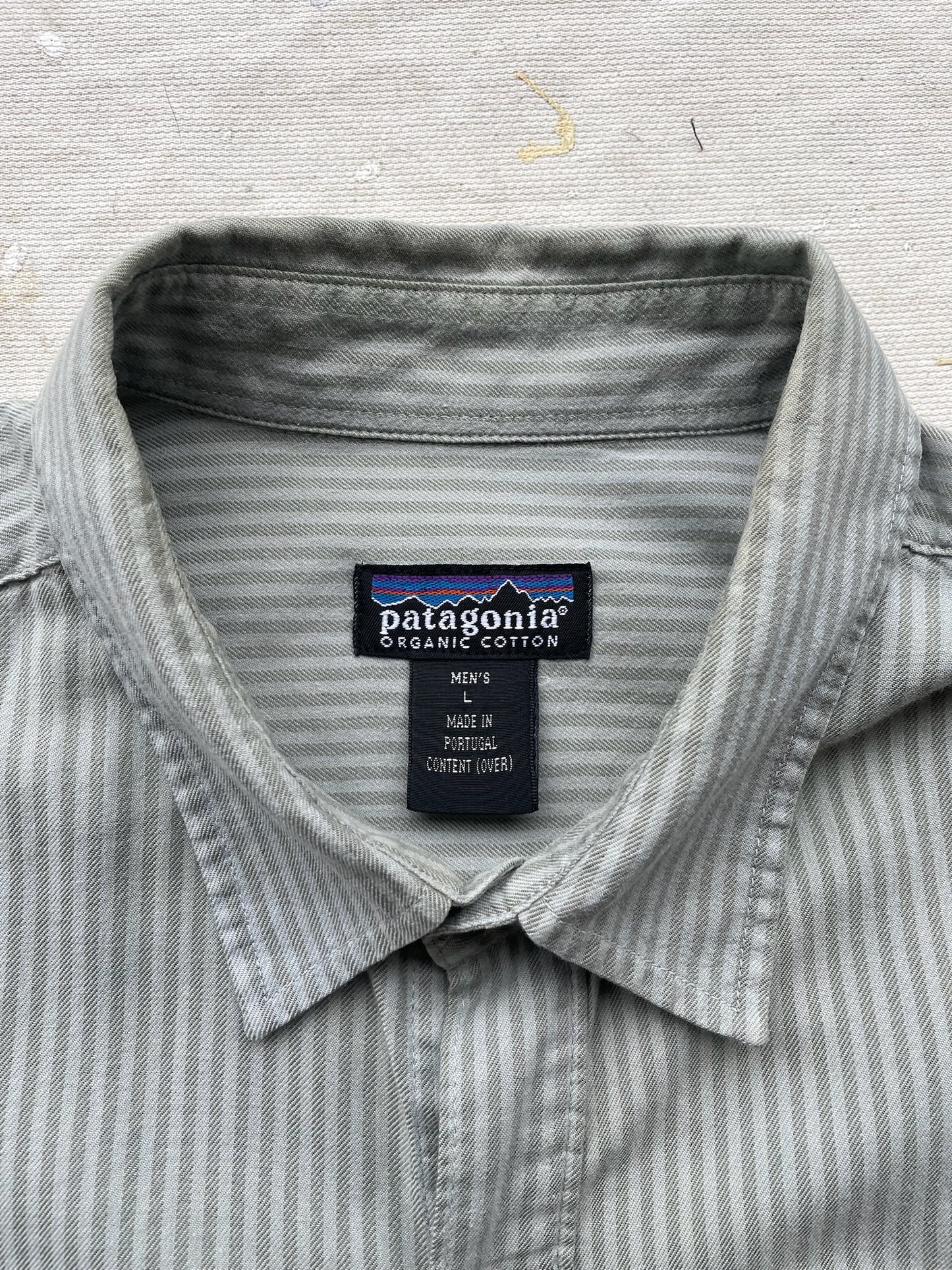 Patagonia Long Sleeve Striped Shirt—[L]