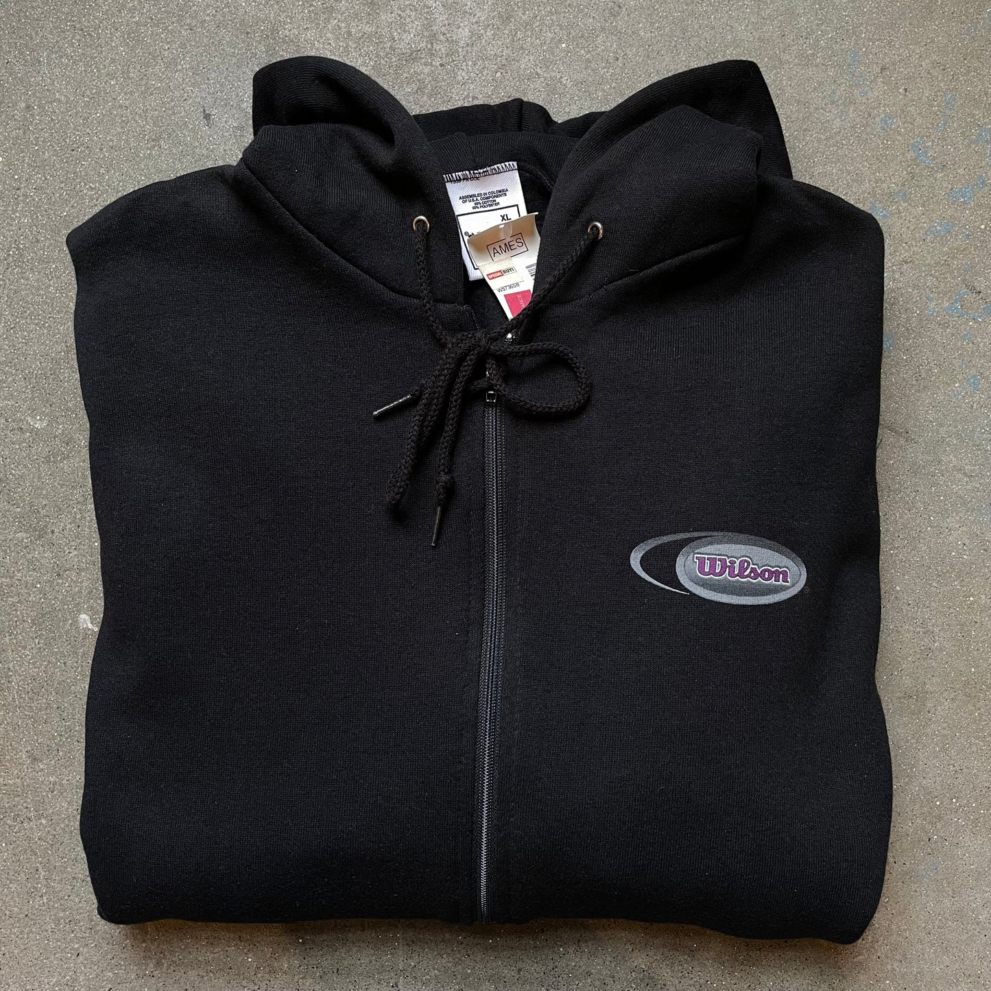Wilson Deadstock Zip Hoodie—[XL]