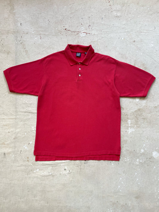 90's GAP Polo Shirt—[L]