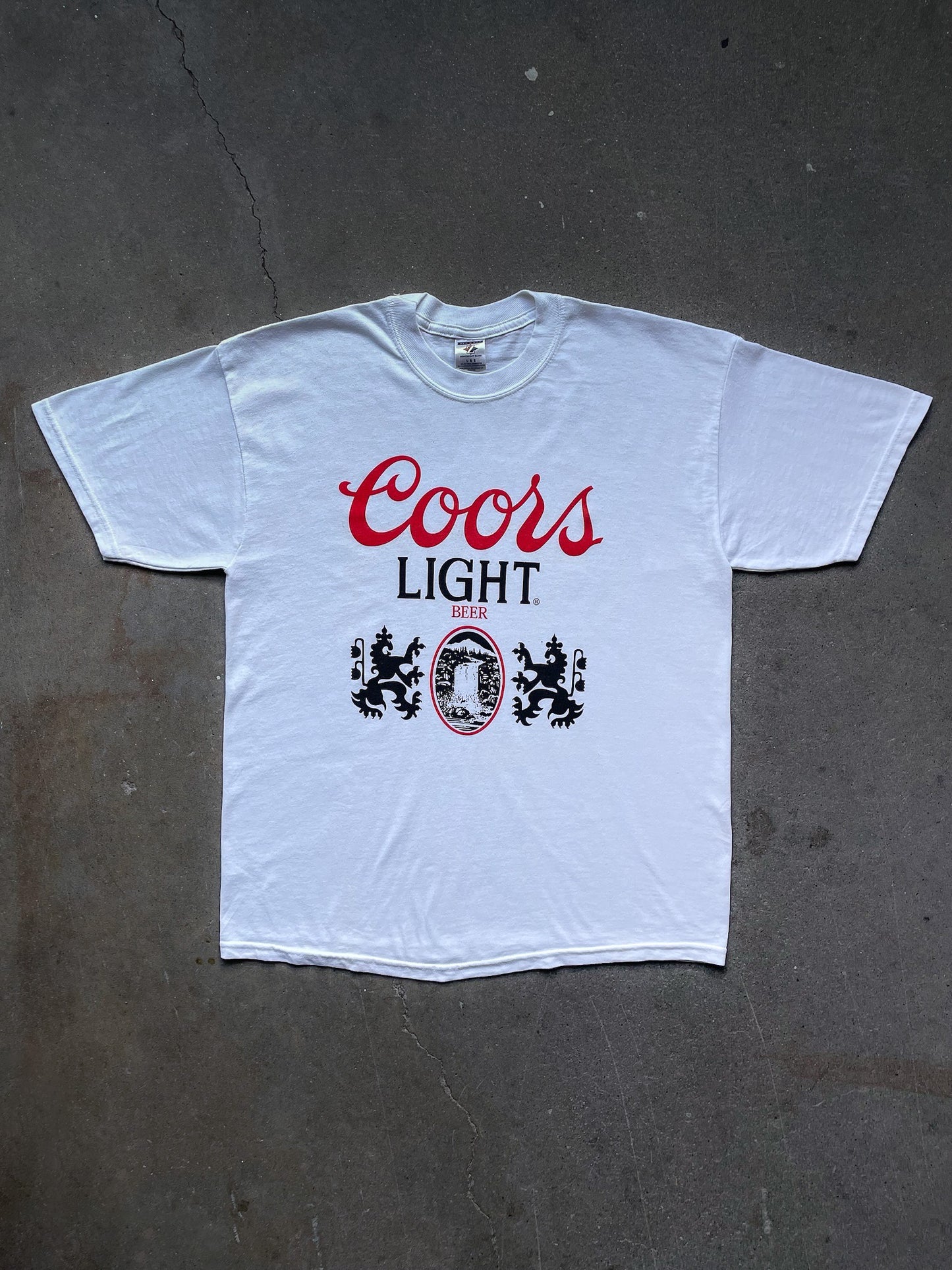 Coors Light Heavyweight T-Shirt—[L]