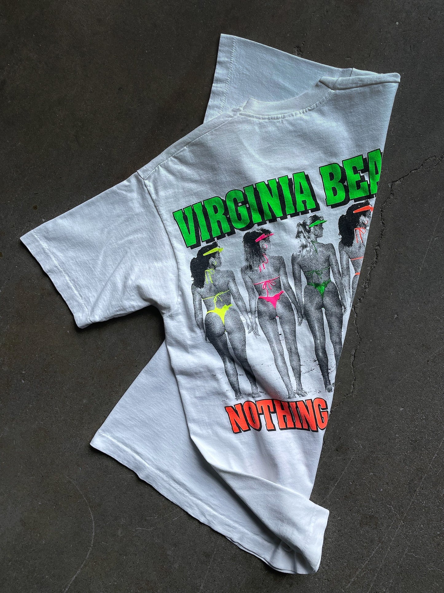 90’s Virginia Beach Nothing Butt Fun T-Shirt—[L]