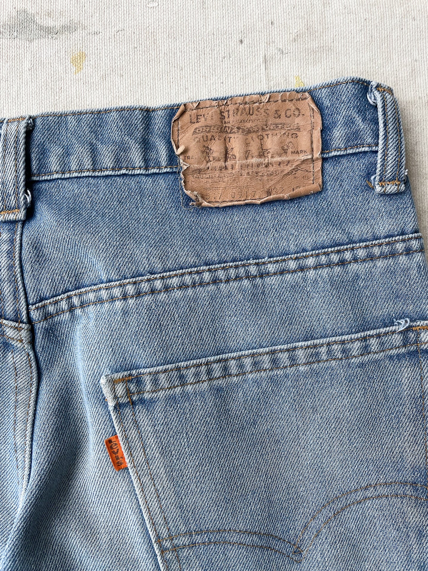 80's Levi's 517 Orange Tab Jeans—[32x30]