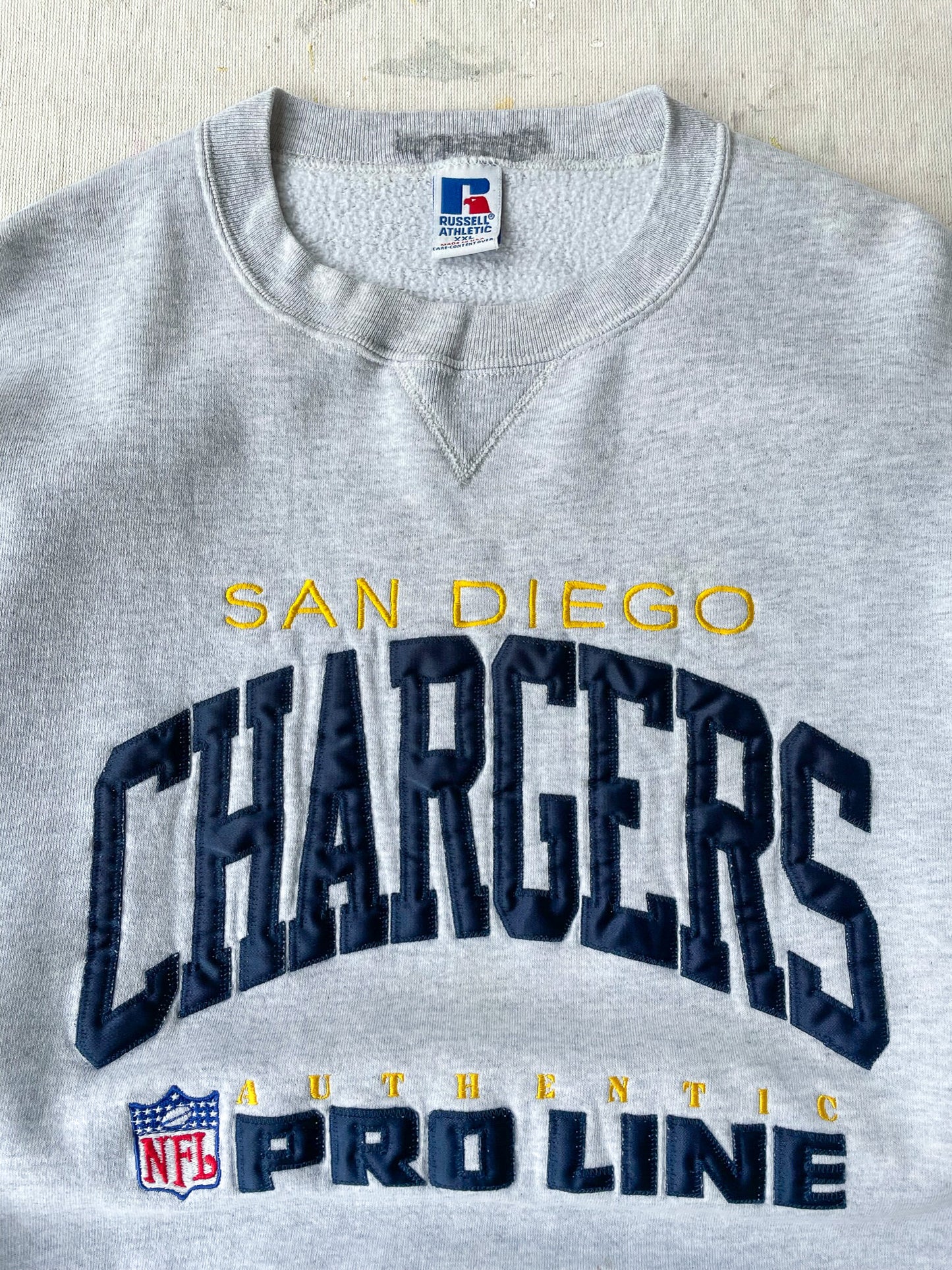 San Diego Chargers Crewneck —[XL]