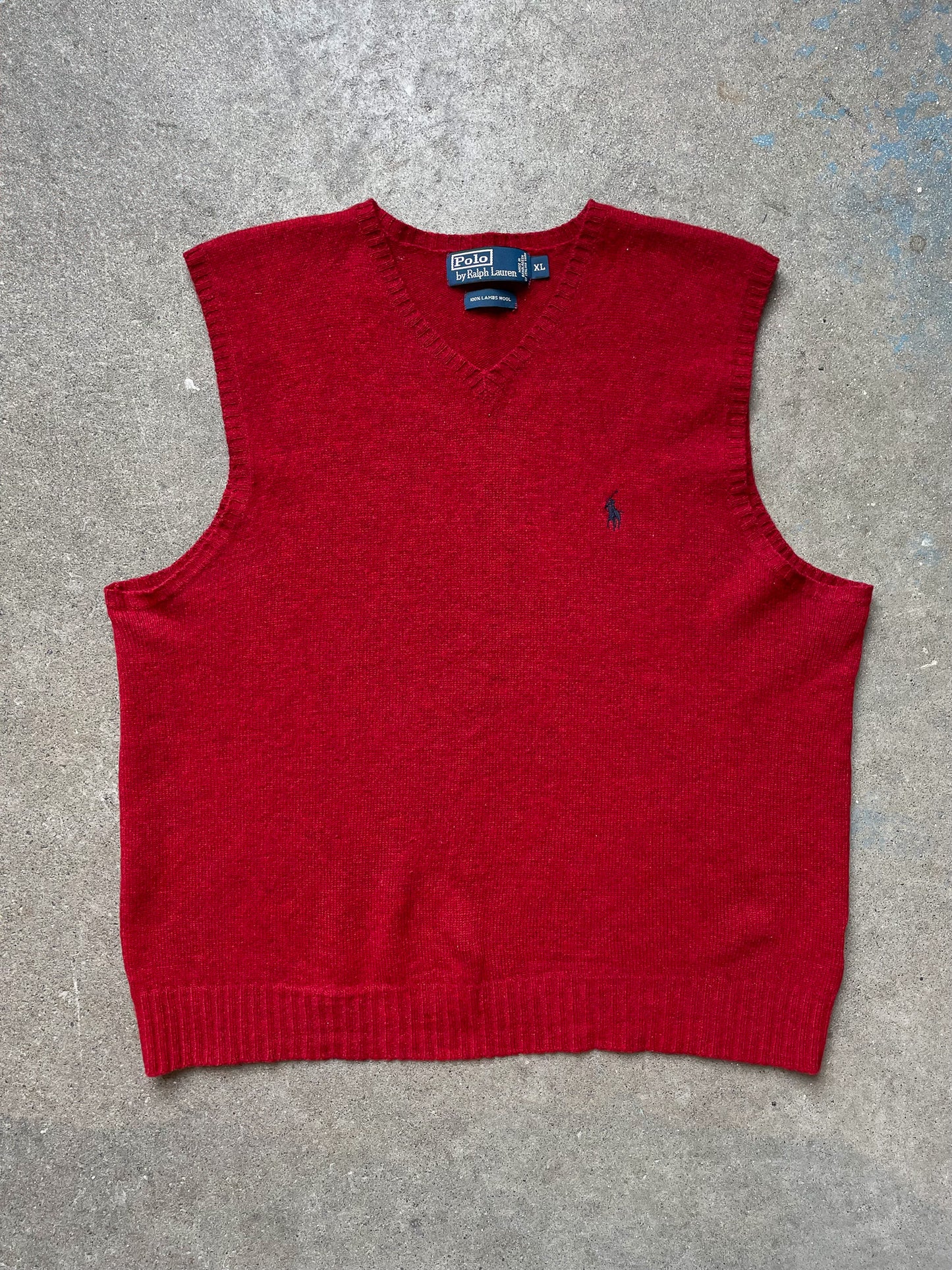 Polo Ralph Lauren Wool Sweater Vest—[L/XL]