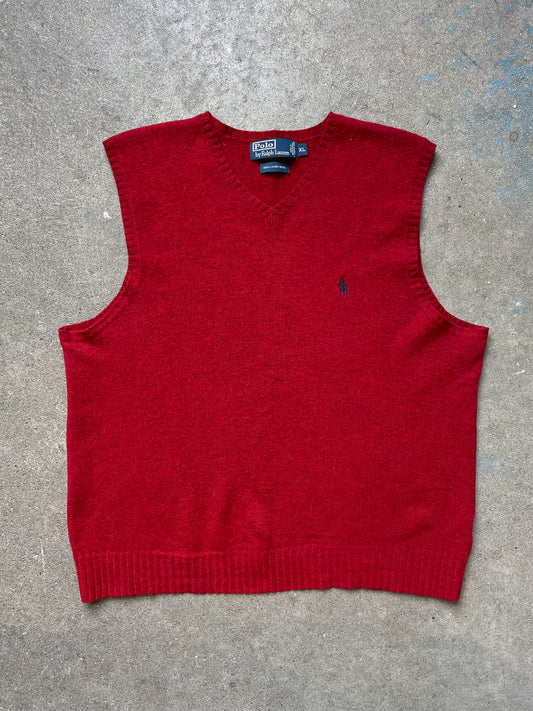 Polo Ralph Lauren Wool Sweater Vest—[L/XL]