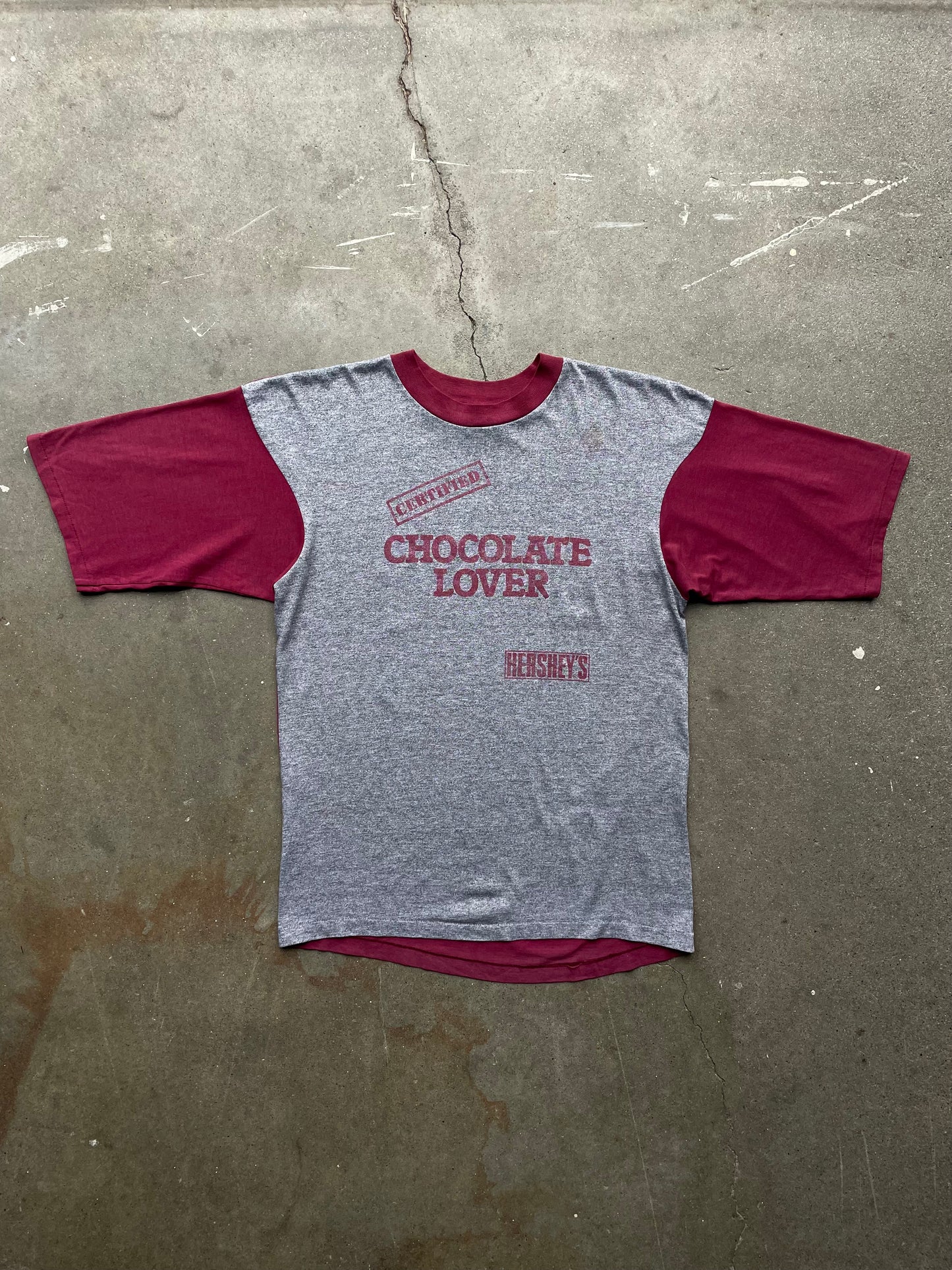 90’s Certified Chocolate Lover Hershey’s Boxy T-Shirt—[L]