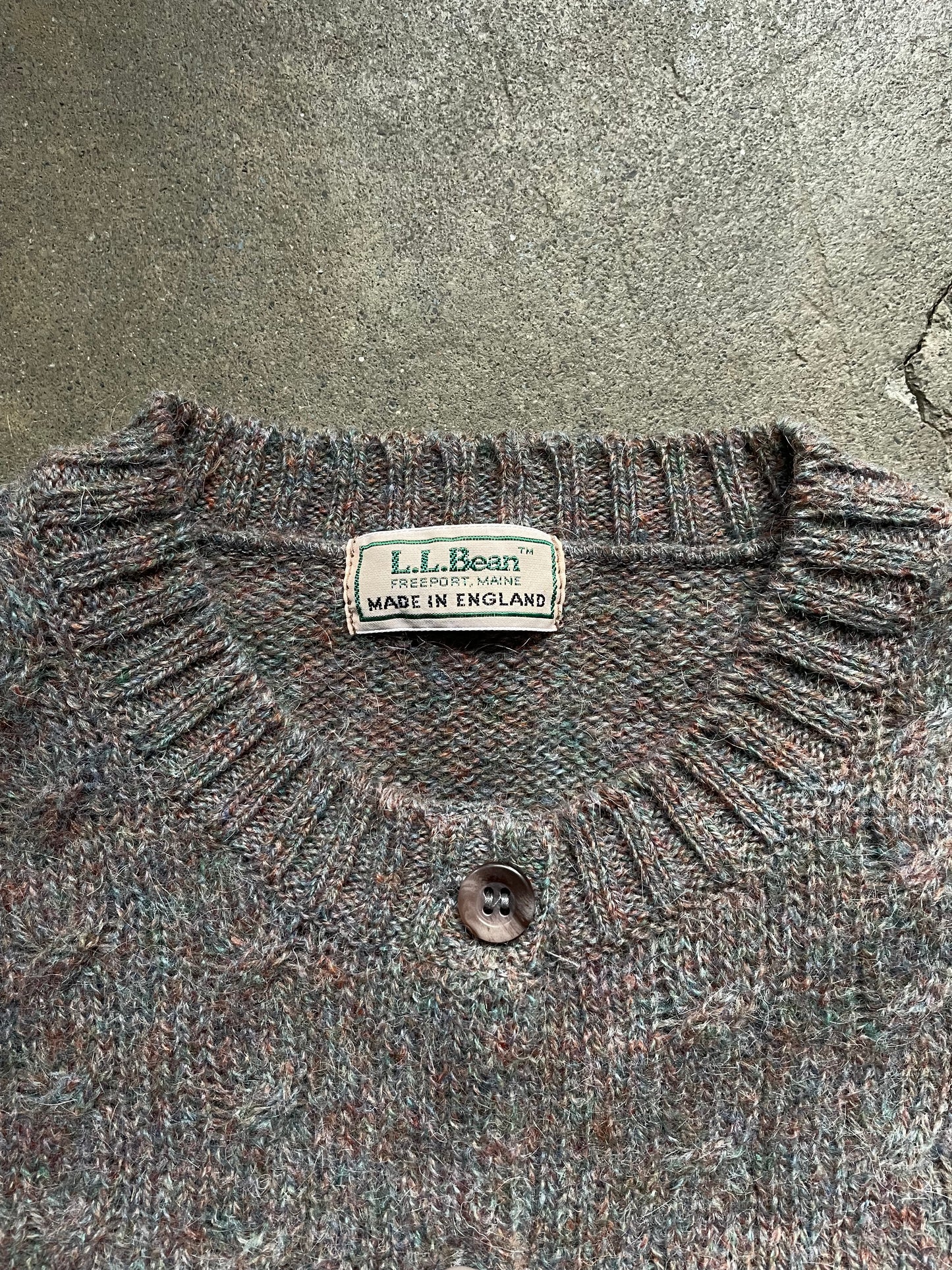 L.L.Bean Cable Knit Cardigan—[L]