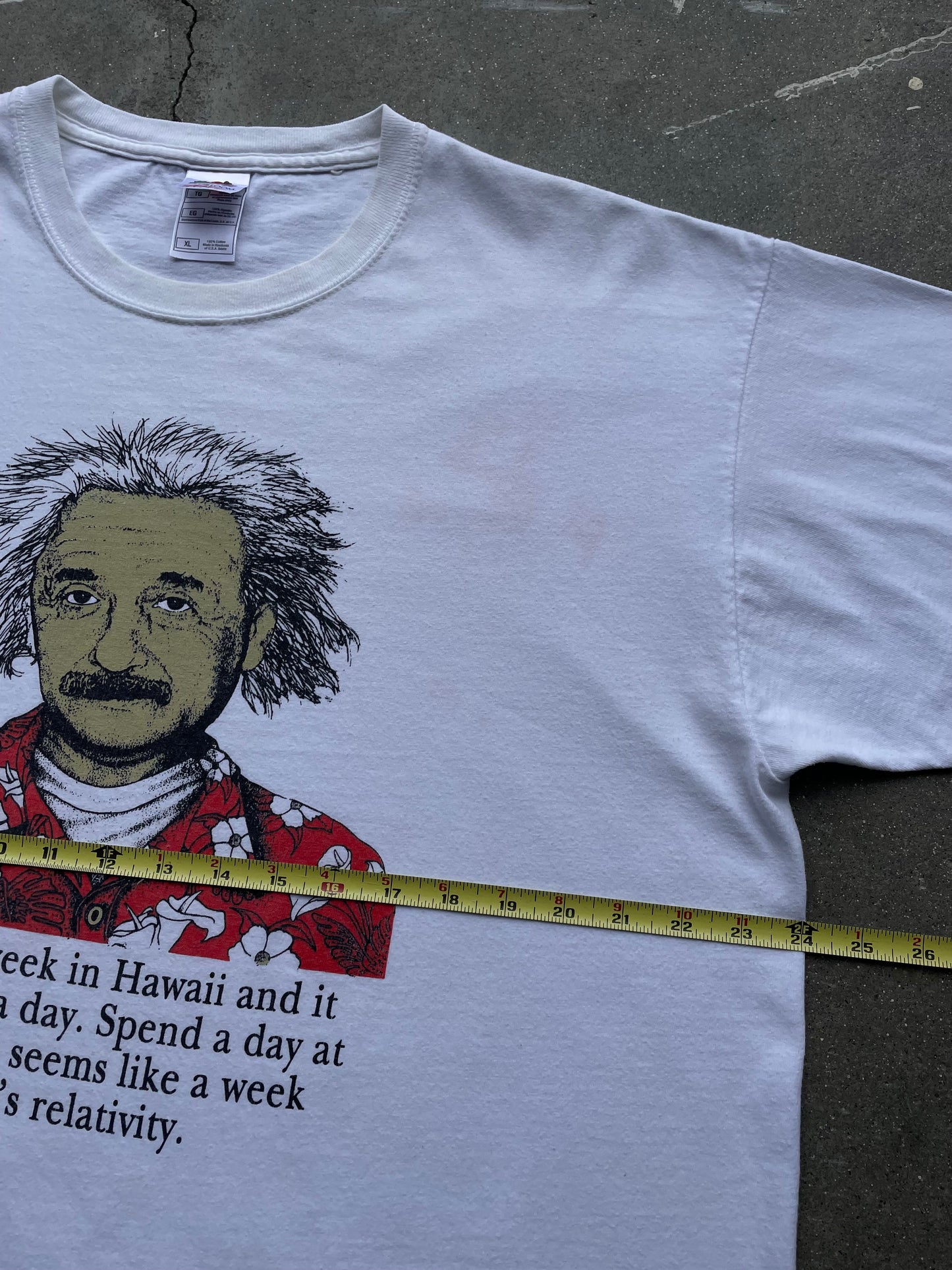 90’s Albert Einstein T-Shirt—[XL]