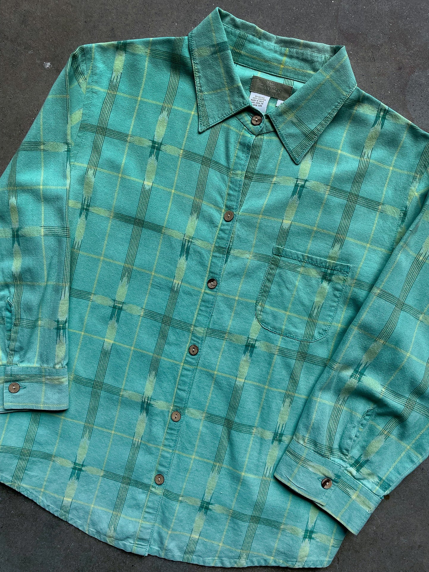 The Territory Ahead Plaid Long Sleeve Shirt—[L]