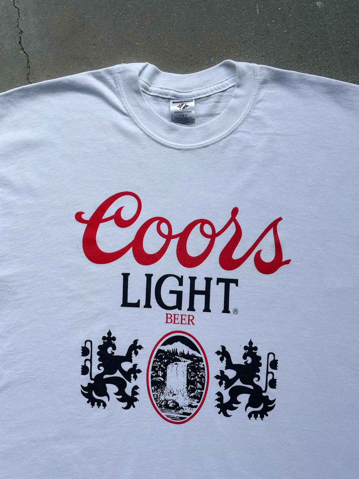 Coors Light Heavyweight T-Shirt—[L]