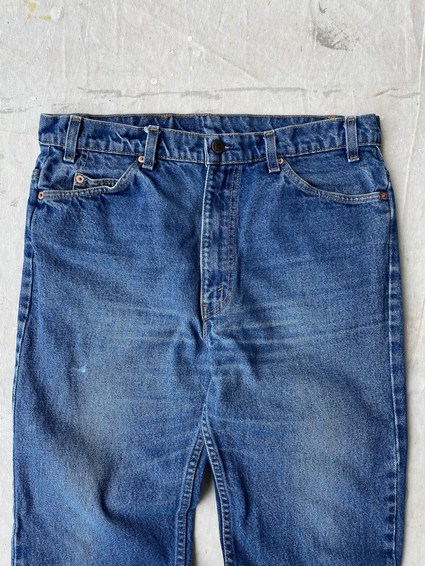 80's/90's Levi's 517 Orange Tab Jeans—[35x30]