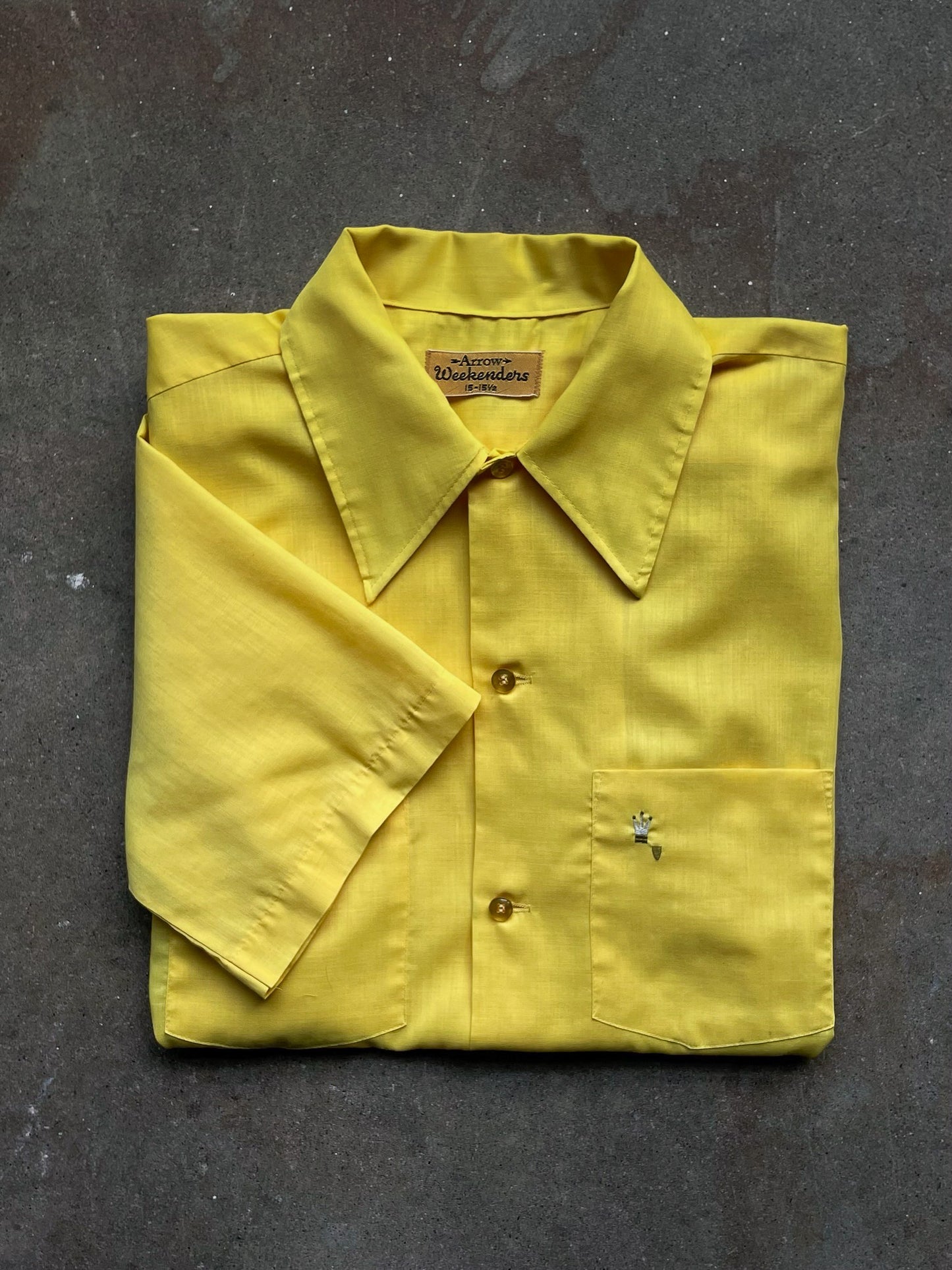 60's Arrow Weekender Sanforized Shirt—[L]