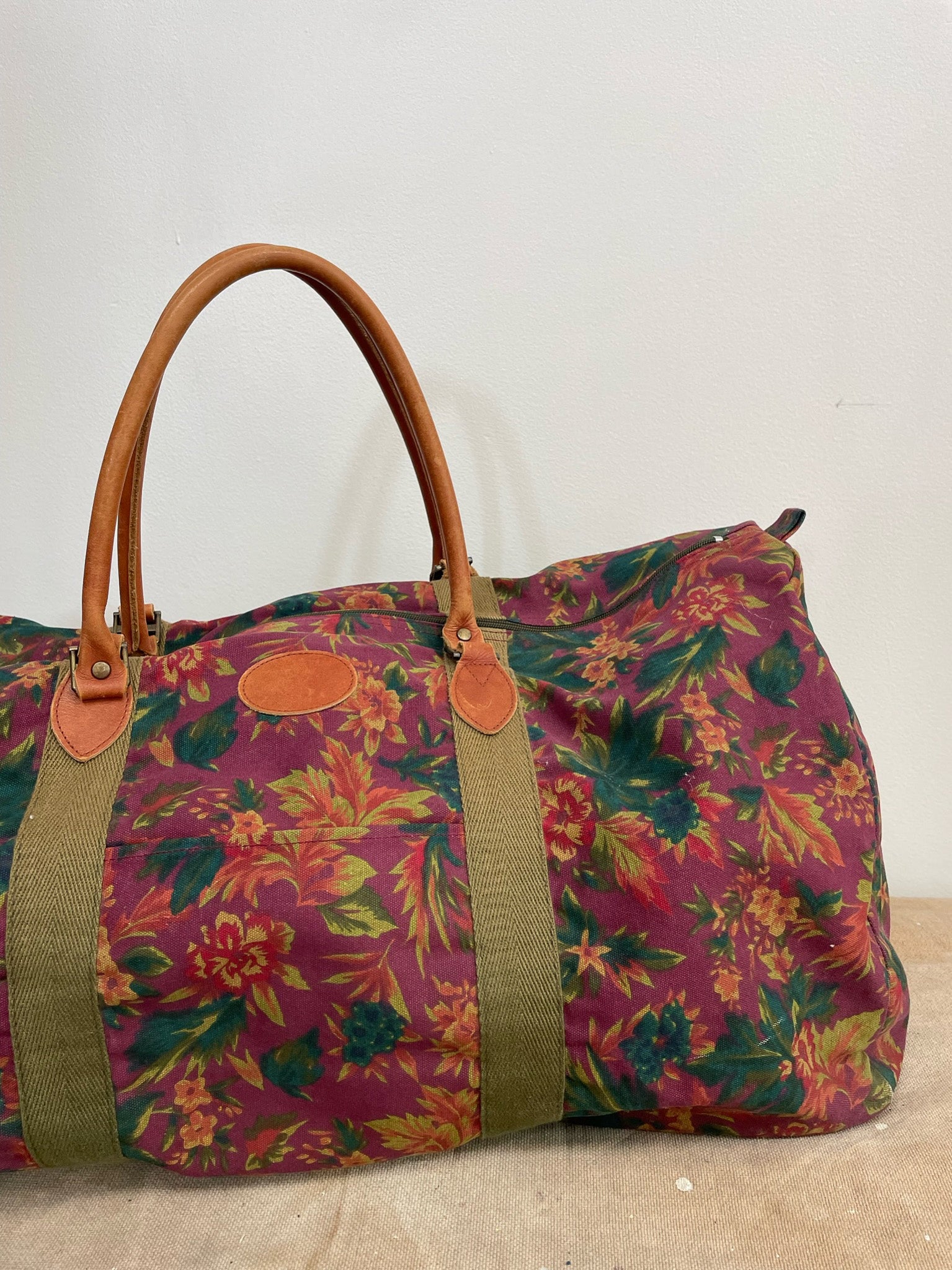 Floral 2025 travel bag