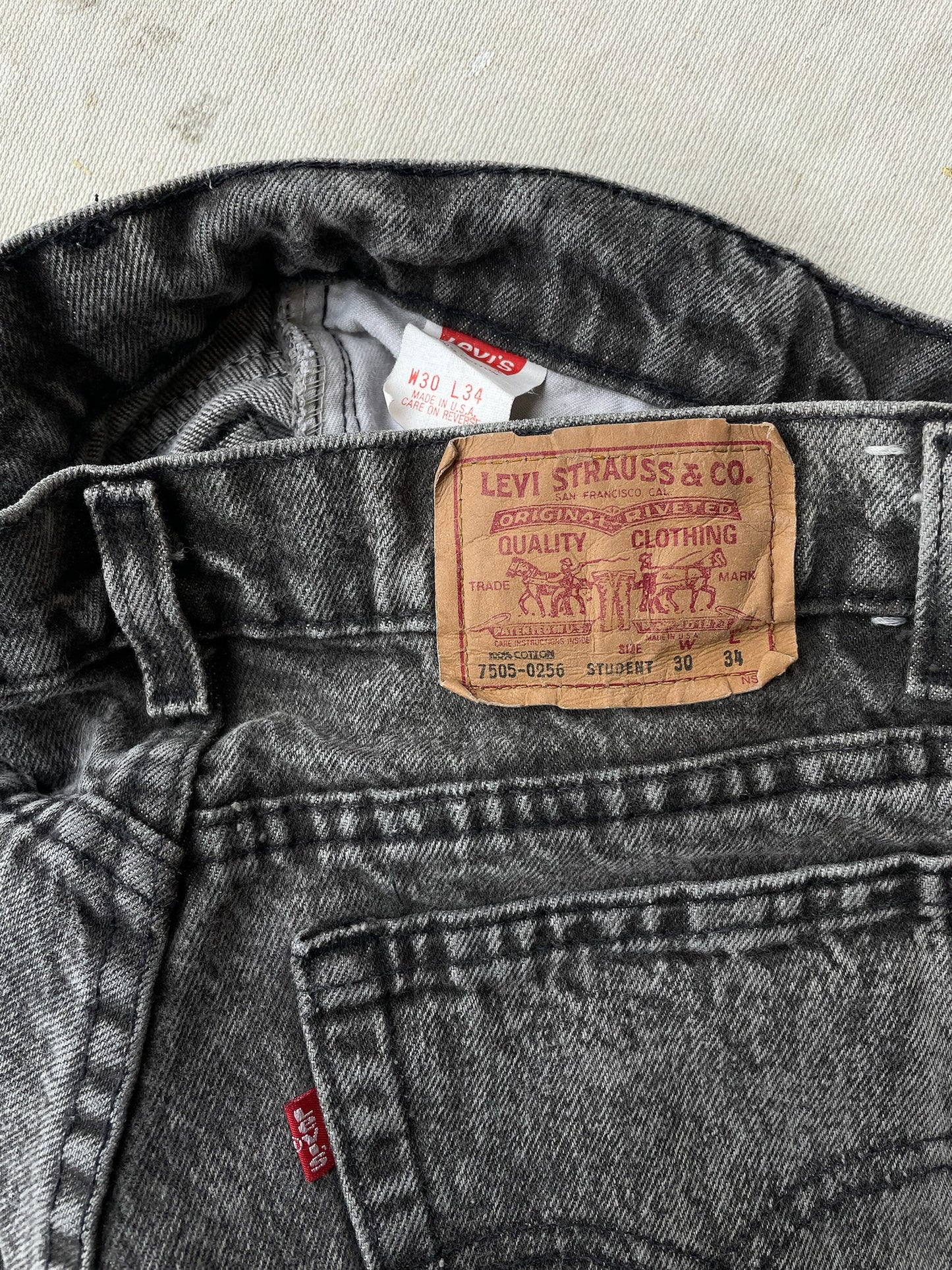 80's Levi's 505 Student Jeans—[28x33]